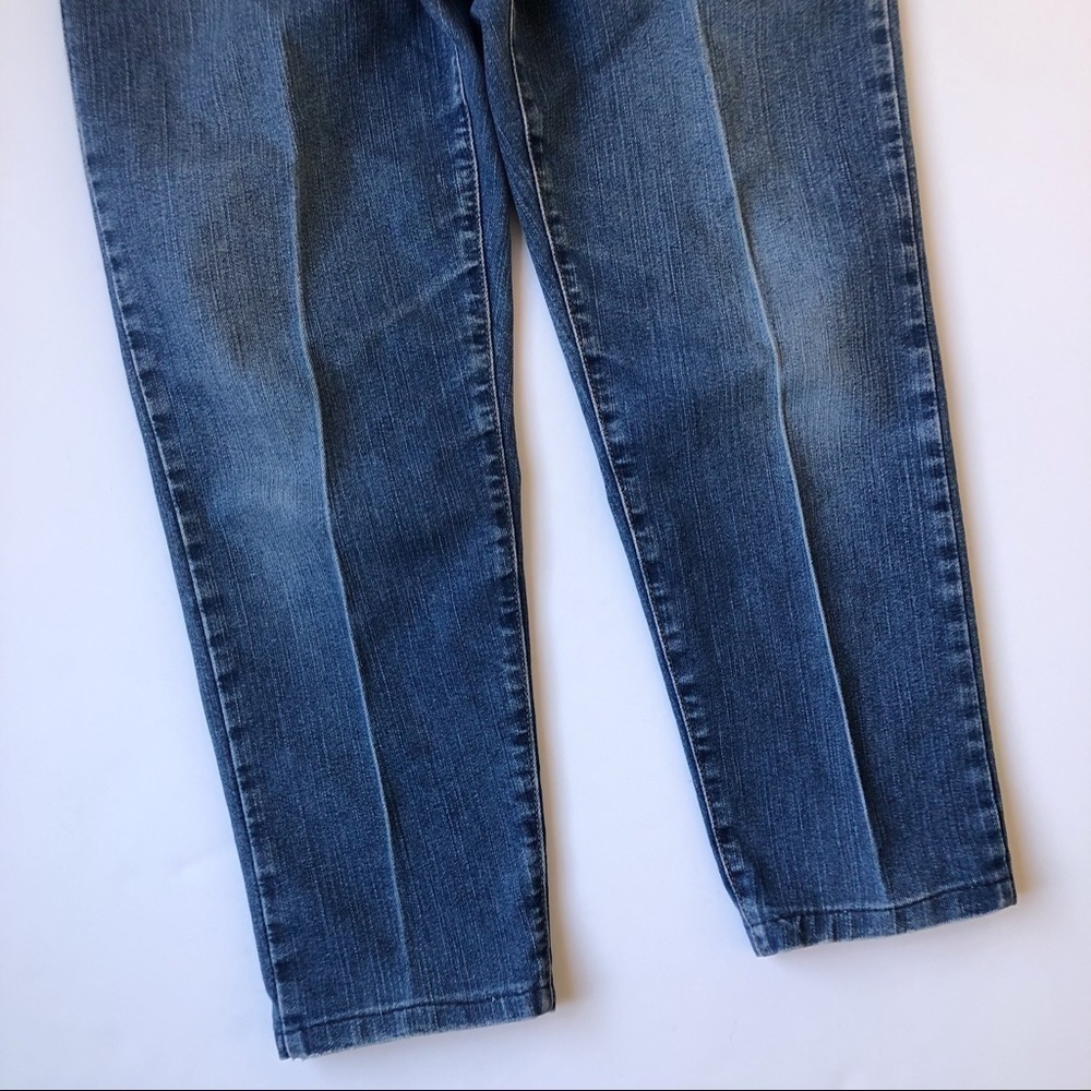 Levis 512 Classic Slim Tapered Leg Pleated Y2K 90s Mom Jeans Size 12 Vintage - Picture 10 of 10